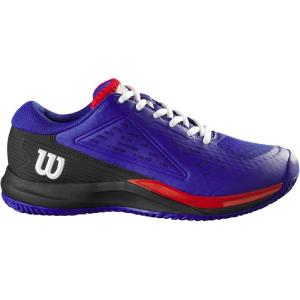 Wilson Unisex-Child Rush Pro Ace Junior Tennis Shoes(Bluing Black Orange)