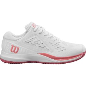 Wilson Unisex-Child Rush Pro Ace Junior Tennis Shoes(White/Mauveglow)
