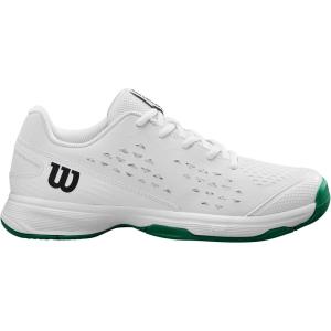 Wilson Unisex-Child Rush Pro Lite Junior Tennis Shoes(White/Bosphorus)