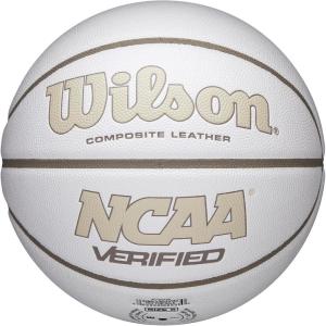 Wilson Verified Indoor/Outdoor Basketballs(White/Tan)