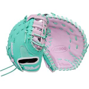 Wilson Winter 2025 A2000® Fastpitch Gloves(Seafoam/Lavender/White)