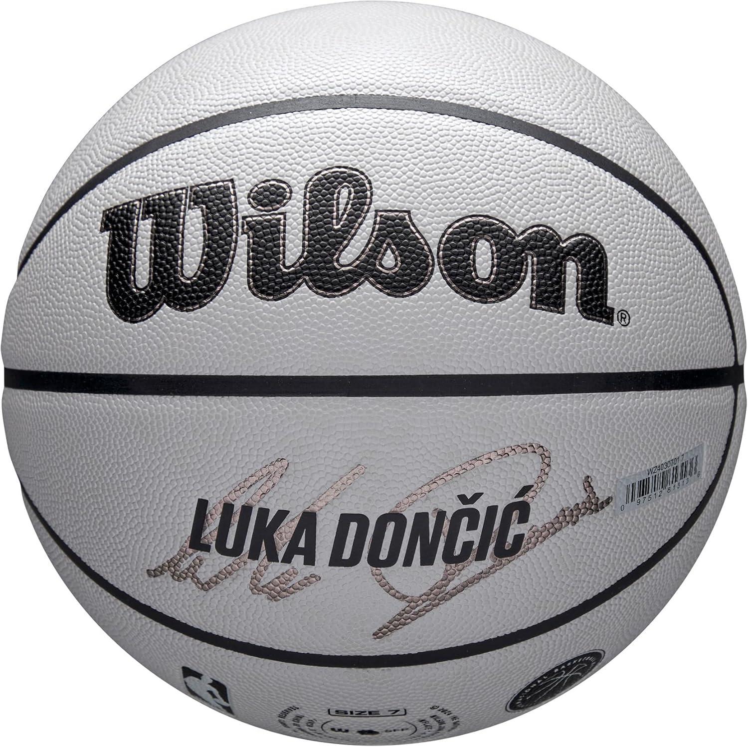 imageWILSON NBA Player Icon UV Basketball Luka Doncic Size 7295