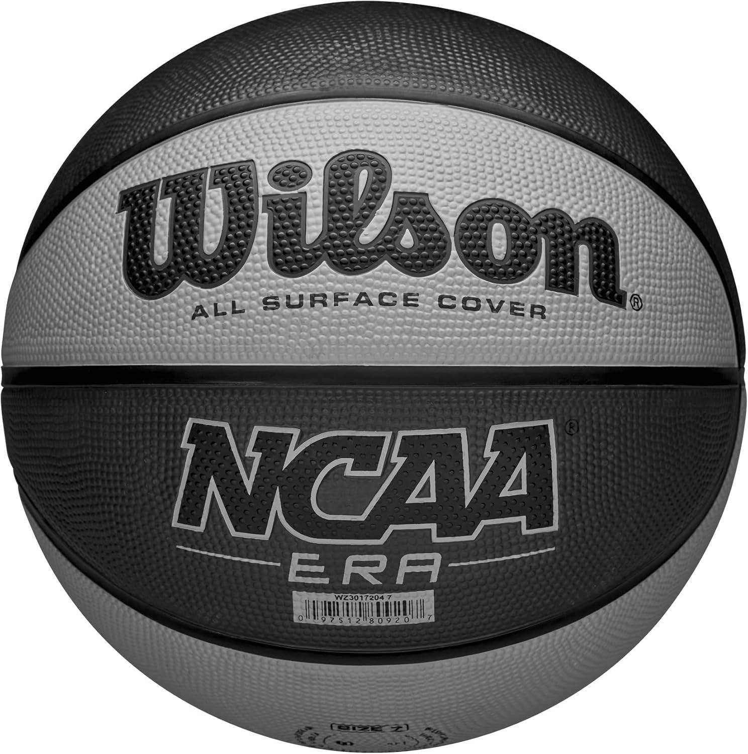 imageWILSON NCAA Era Basketballs Size 5 Size 6 and Size 7Grey