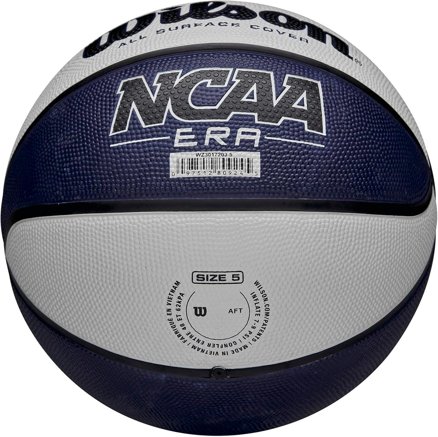 imageWILSON NCAA Era Basketballs Size 5 Size 6 and Size 7NavyWhite