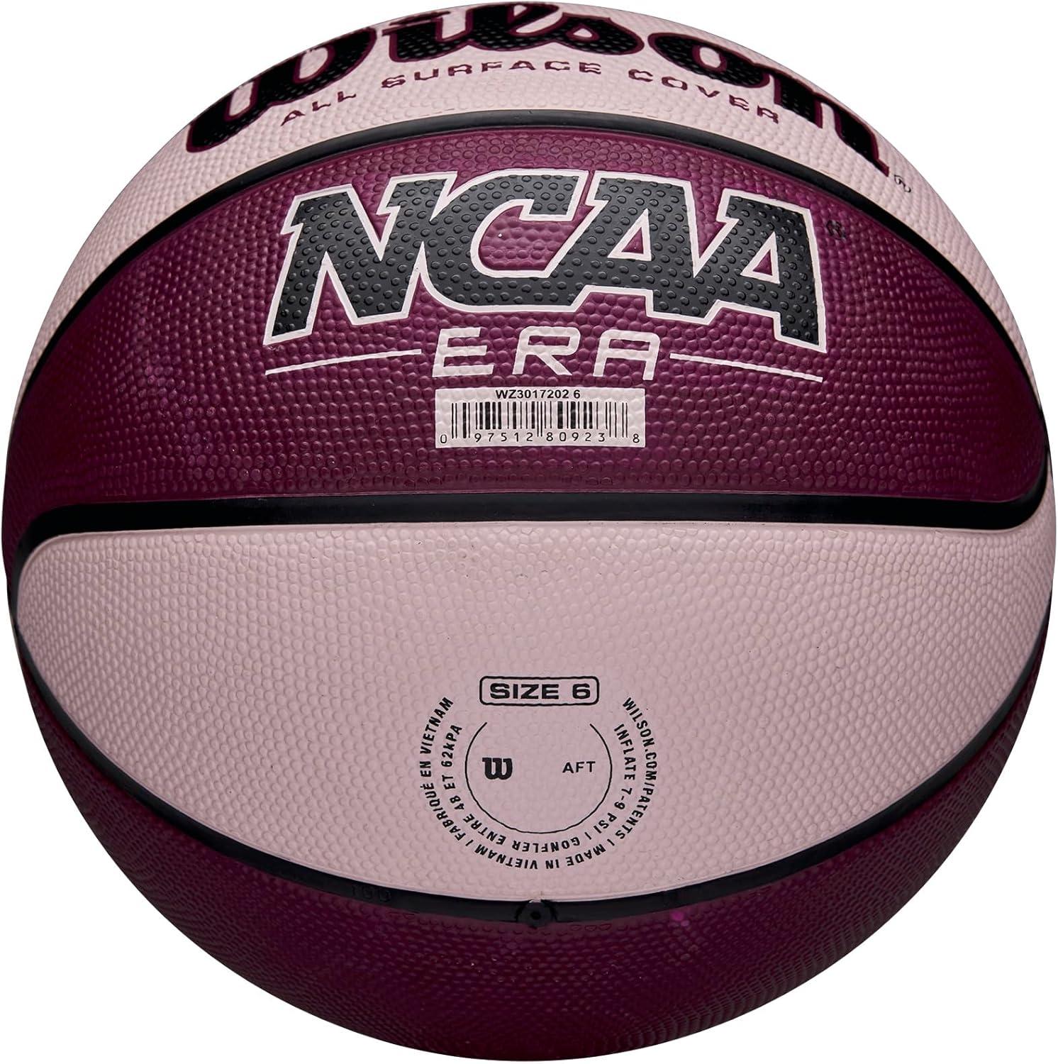 imageWILSON NCAA Era Basketballs Size 5 Size 6 and Size 7PlumPink