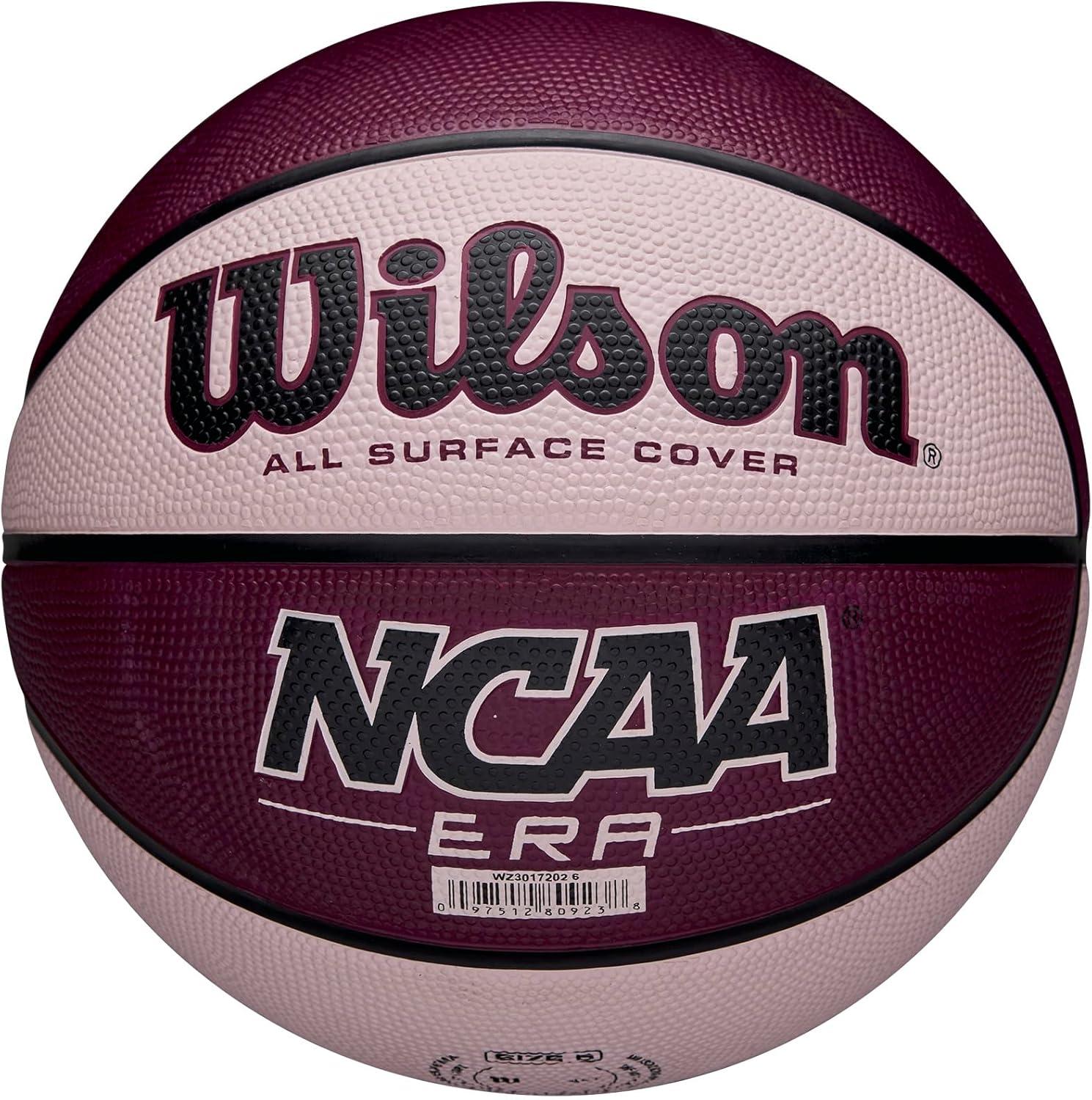 imageWILSON NCAA Era Basketballs Size 5 Size 6 and Size 7PlumPink