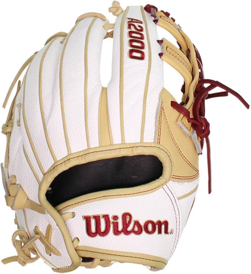 imageWilson 2021 2021 A2000 FP75SS 1175 Infield Fastpitch Glove Right Hand Throw BlondeWhiteRed