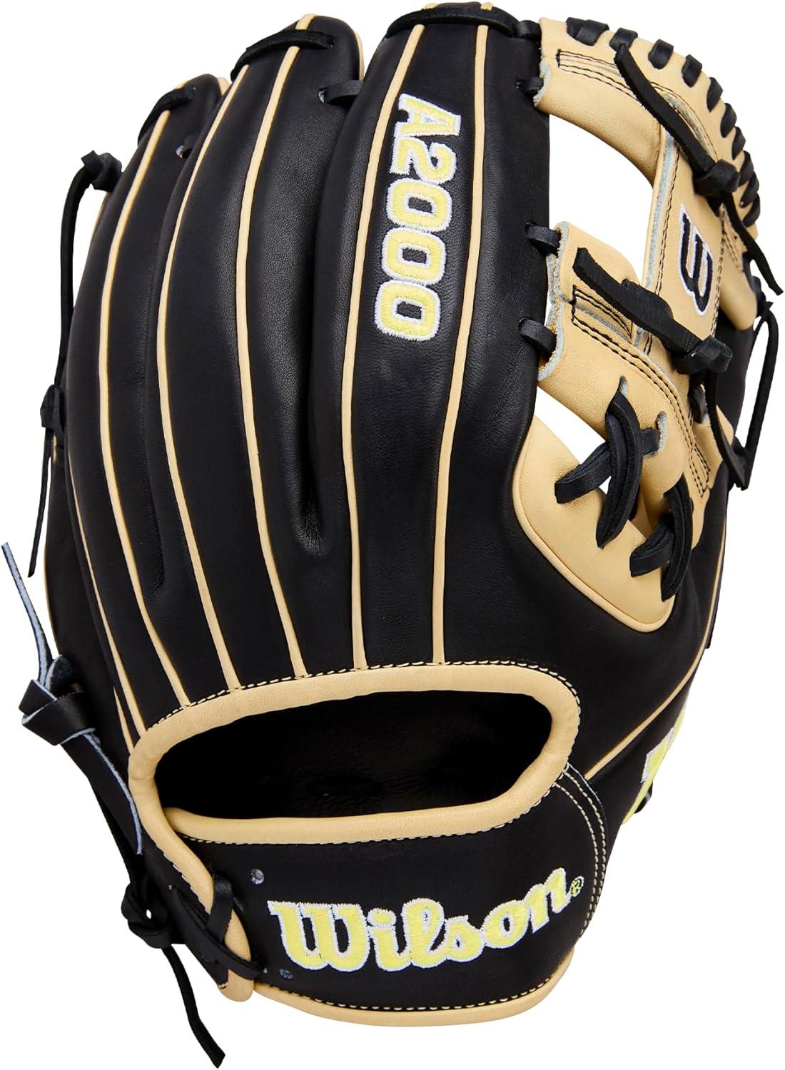 imageWilson 2026 A2000 Classic Baseball GlovesBlackBlonde
