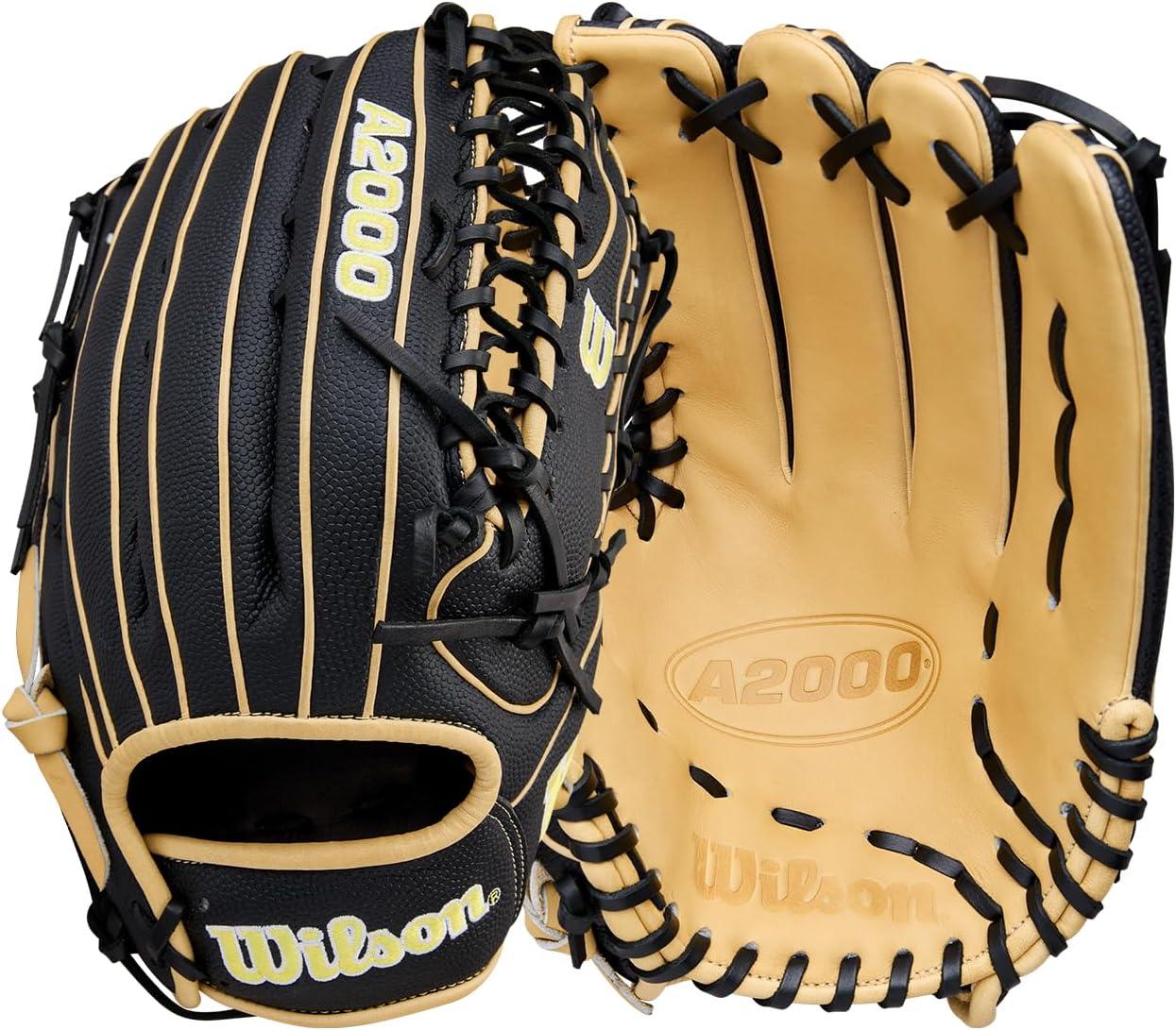 imageWilson 2026 A2000 Classic Baseball GlovesBlackBlonde