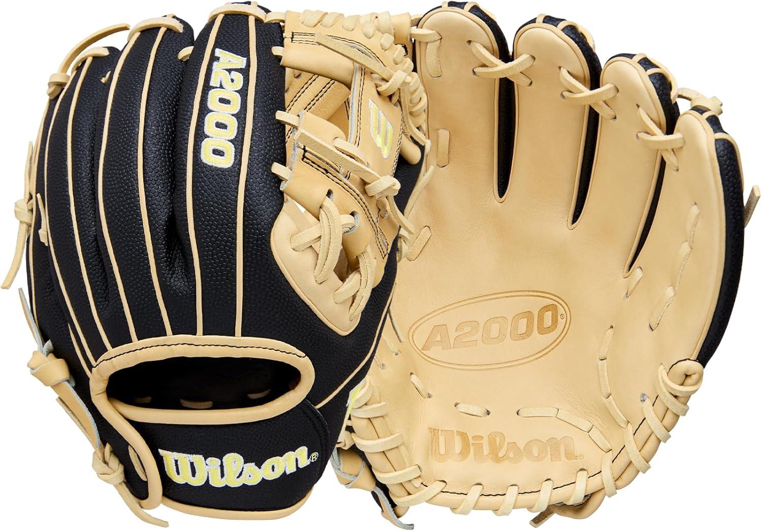 imageWilson 2026 A2000 Classic Baseball GlovesBlackBlonde
