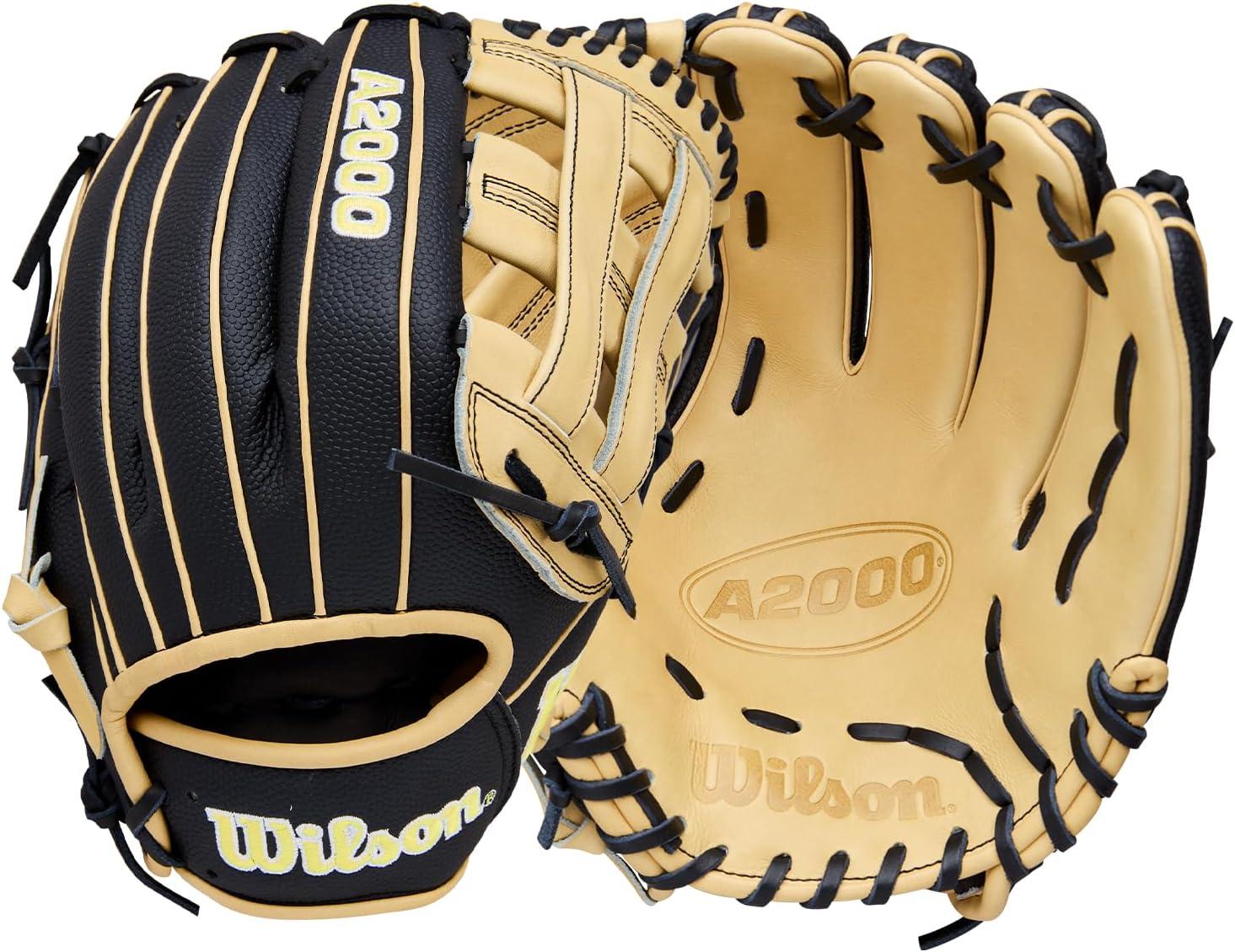 imageWilson 2026 A2000 Classic Baseball GlovesBlackBlonde