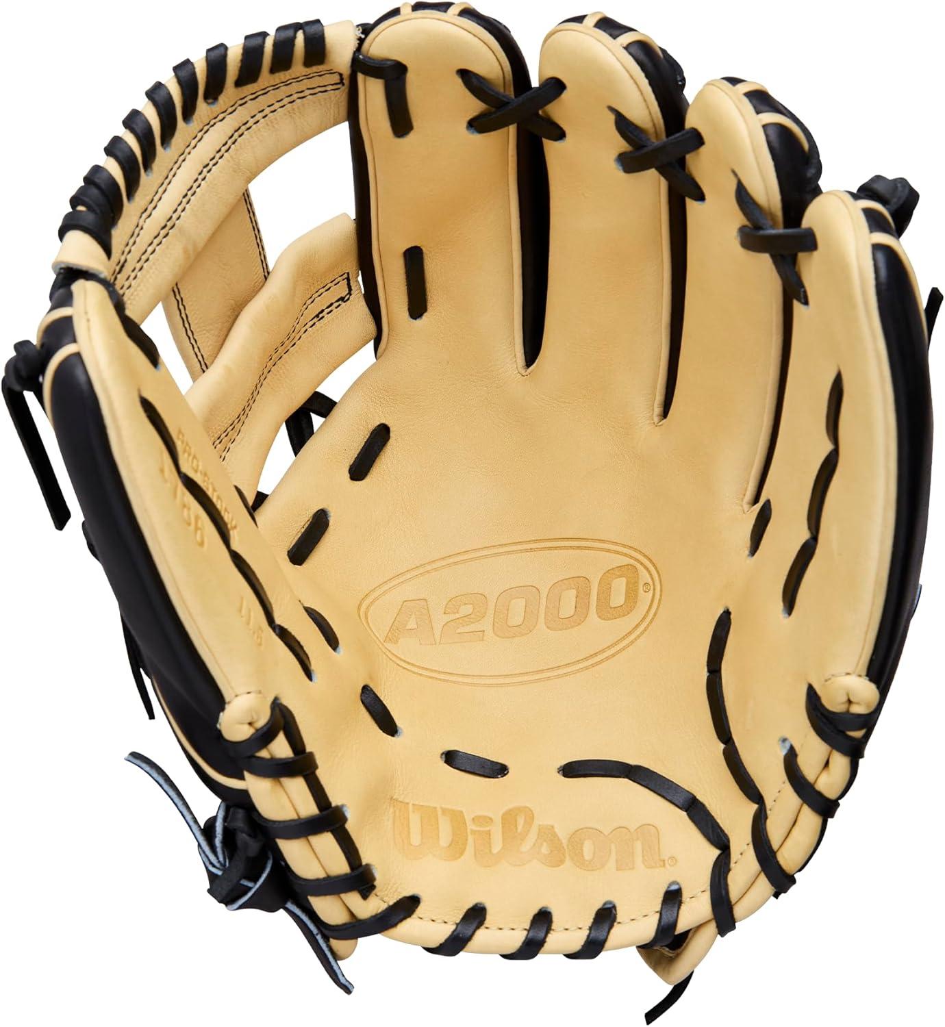 imageWilson 2026 A2000 Classic Baseball GlovesBlackBlonde