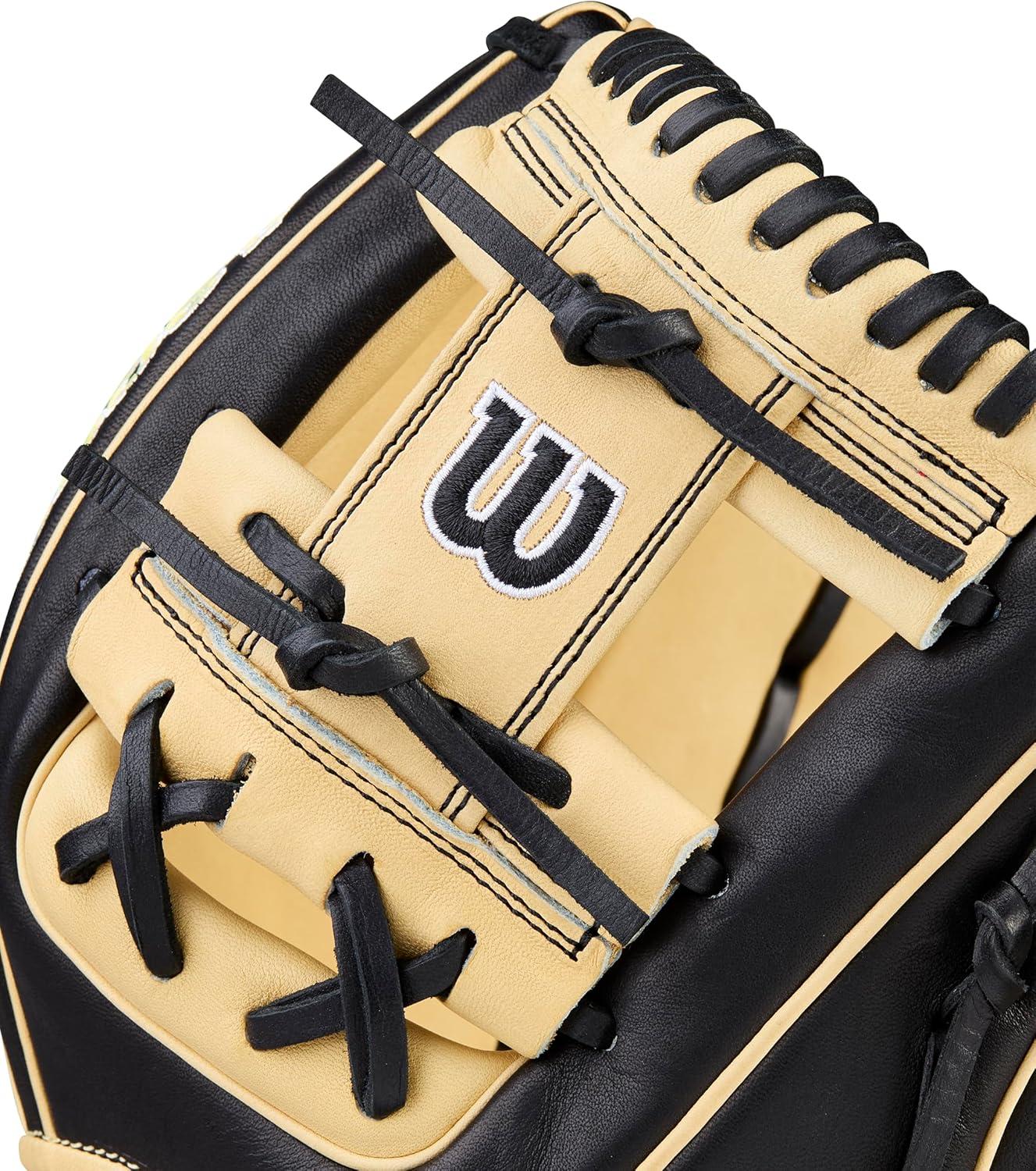 imageWilson 2026 A2000 Classic Baseball GlovesBlackBlonde