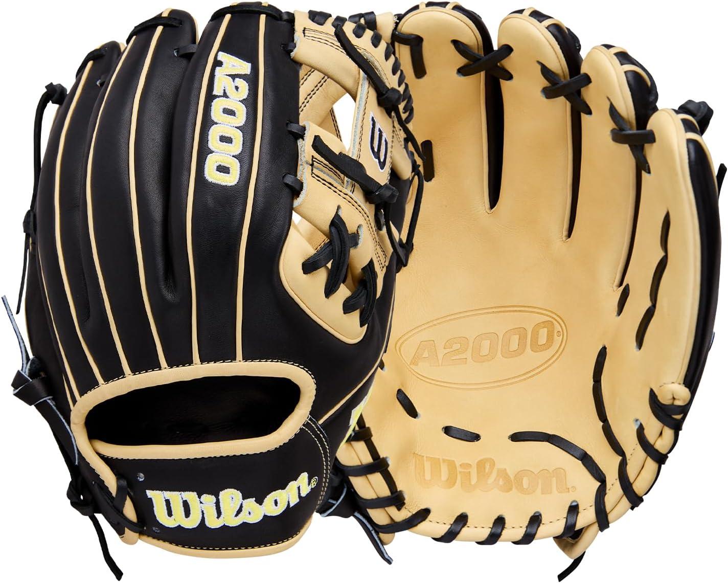 imageWilson 2026 A2000 Classic Baseball GlovesBlackBlonde