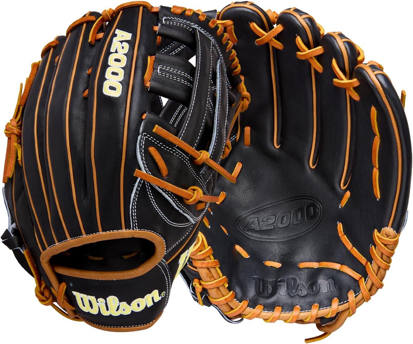 imageWilson 2026 A2000 Classic Baseball GlovesBlackSaddle Tan