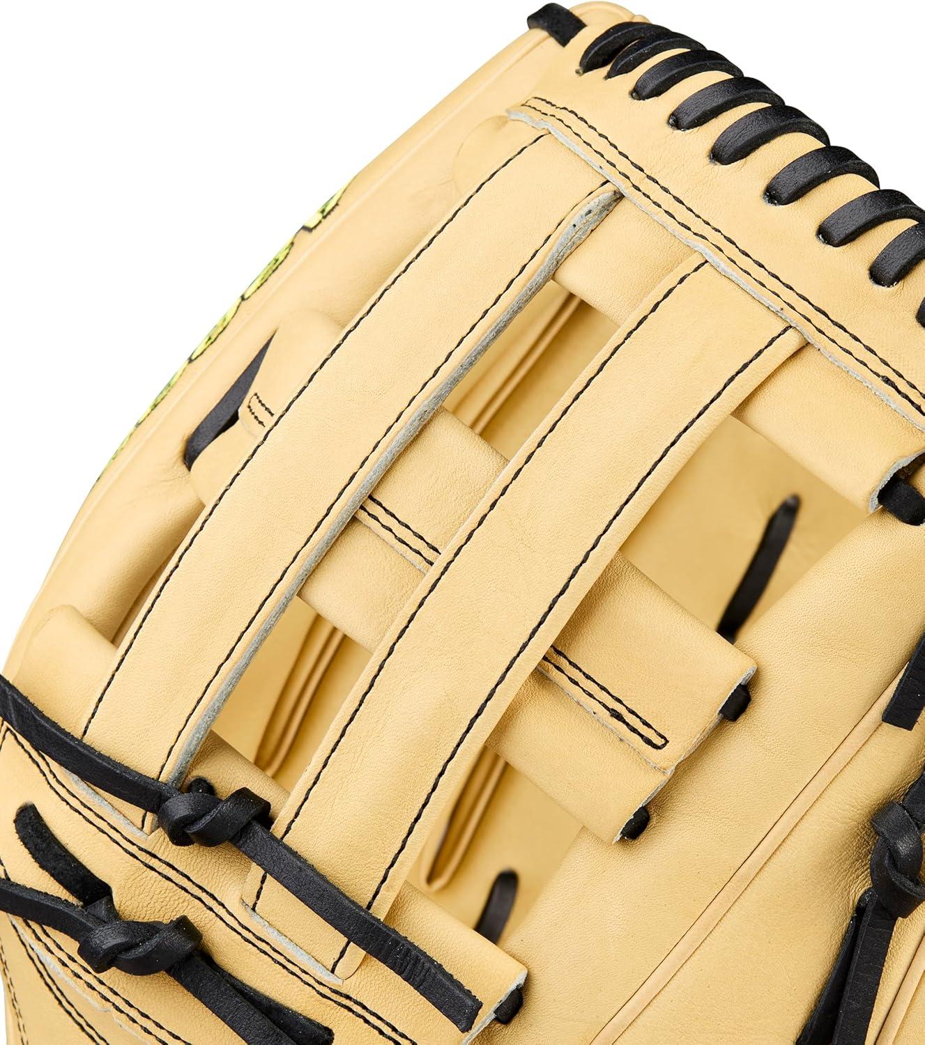 imageWilson 2026 A2000 Classic Baseball GlovesBlondeBlack
