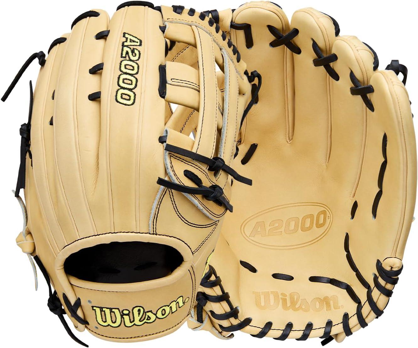 imageWilson 2026 A2000 Classic Baseball GlovesBlondeBlack