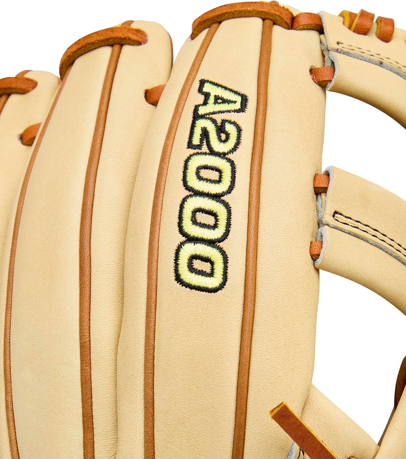 imageWilson 2026 A2000 Classic Baseball GlovesBlondeSaddle Tan