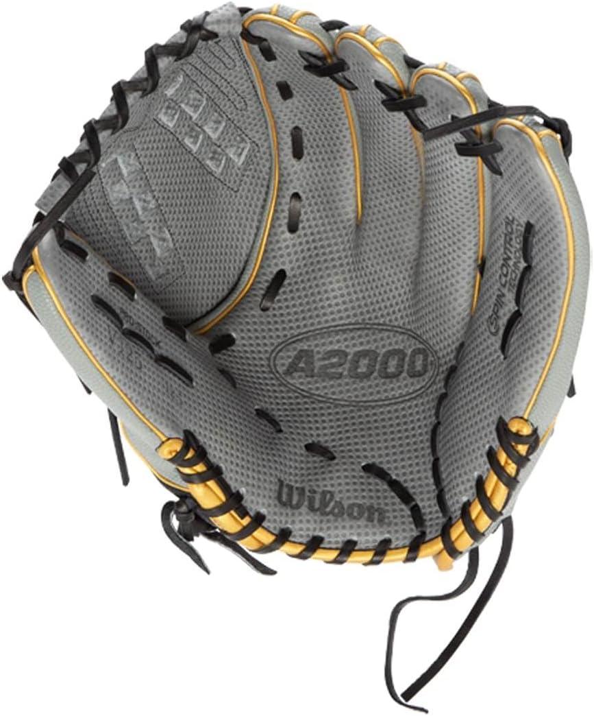 imageWilson A2000 Outfield Fastpitch Gloves 125GreyBlackGold