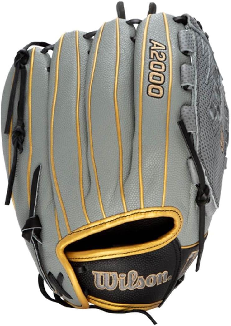 imageWilson A2000 Outfield Fastpitch Gloves 125GreyBlackGold