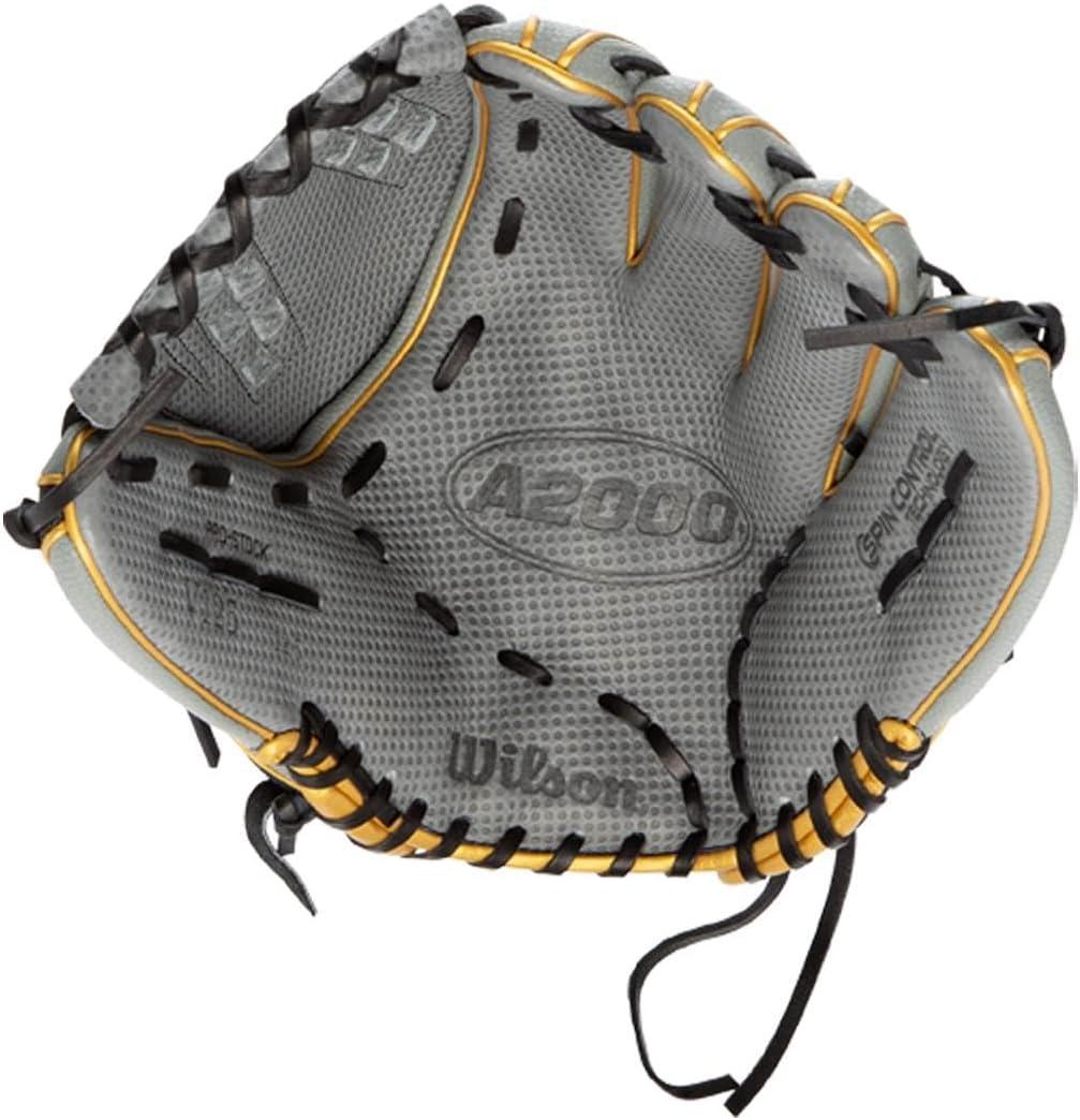 imageWilson A2000 Outfield Fastpitch Gloves 125GreyBlackGold