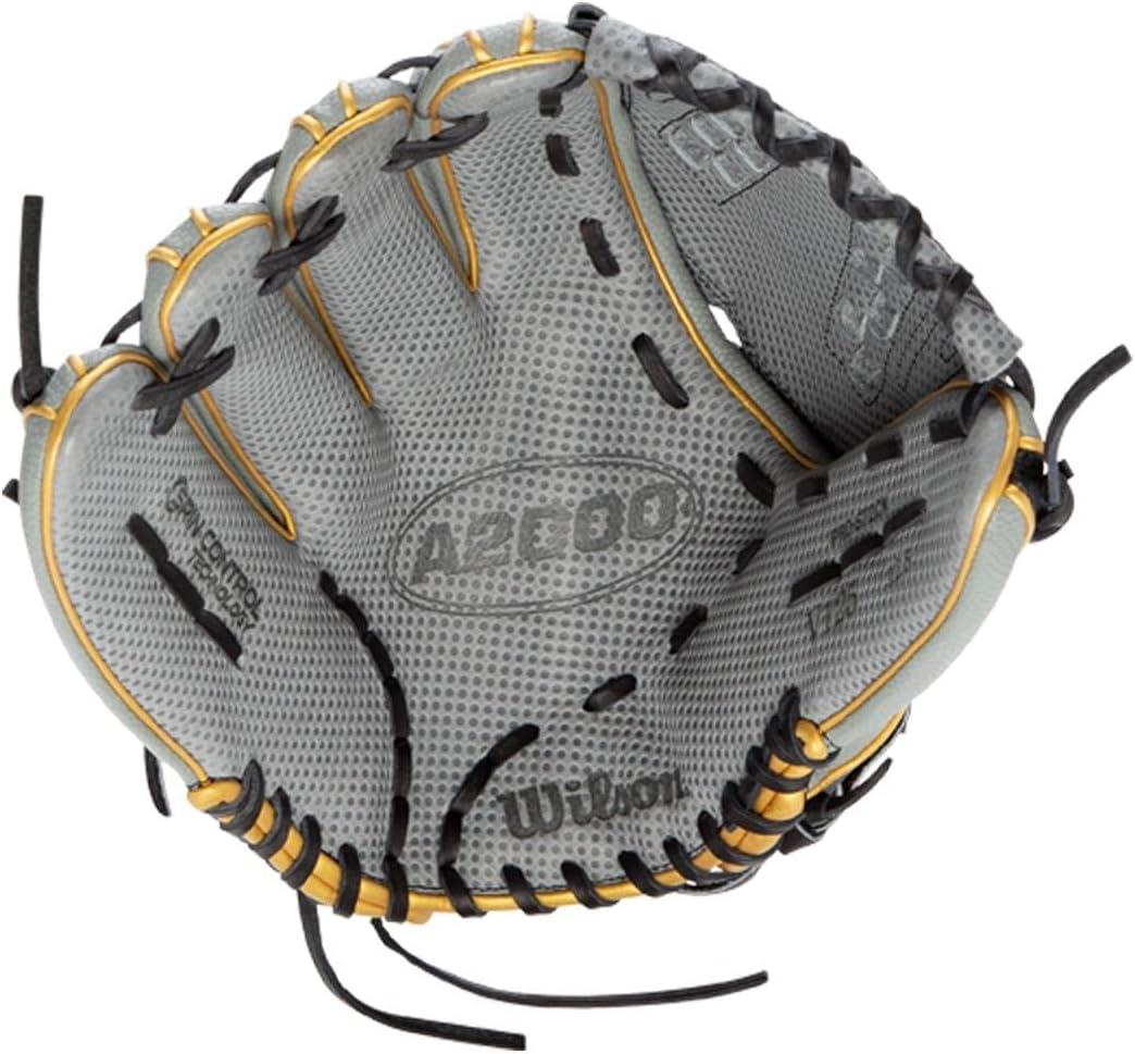 imageWilson A2000 Outfield Fastpitch Gloves 125GreyBlackGold