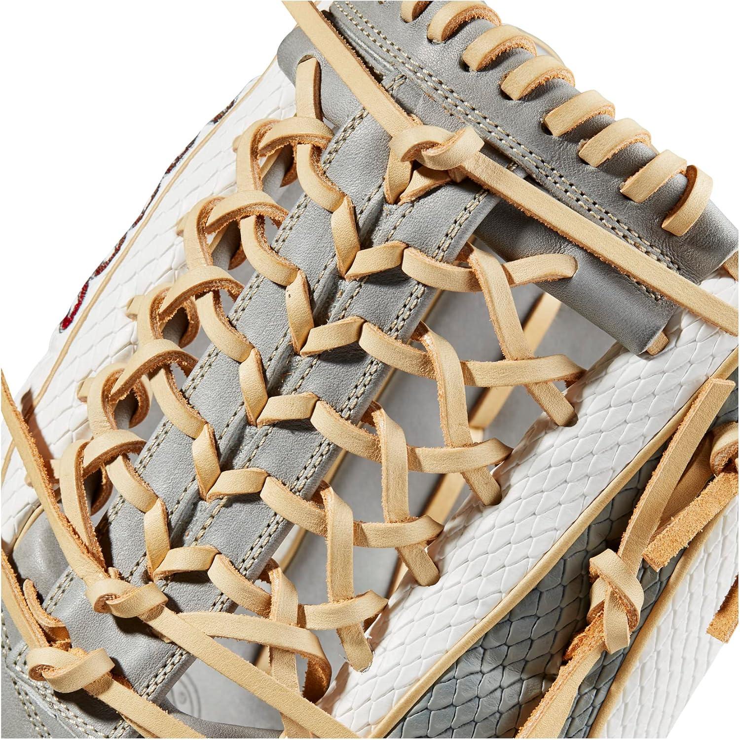 imageWilson A2000 Outfield Fastpitch Gloves 125WhiteGreyBlonde