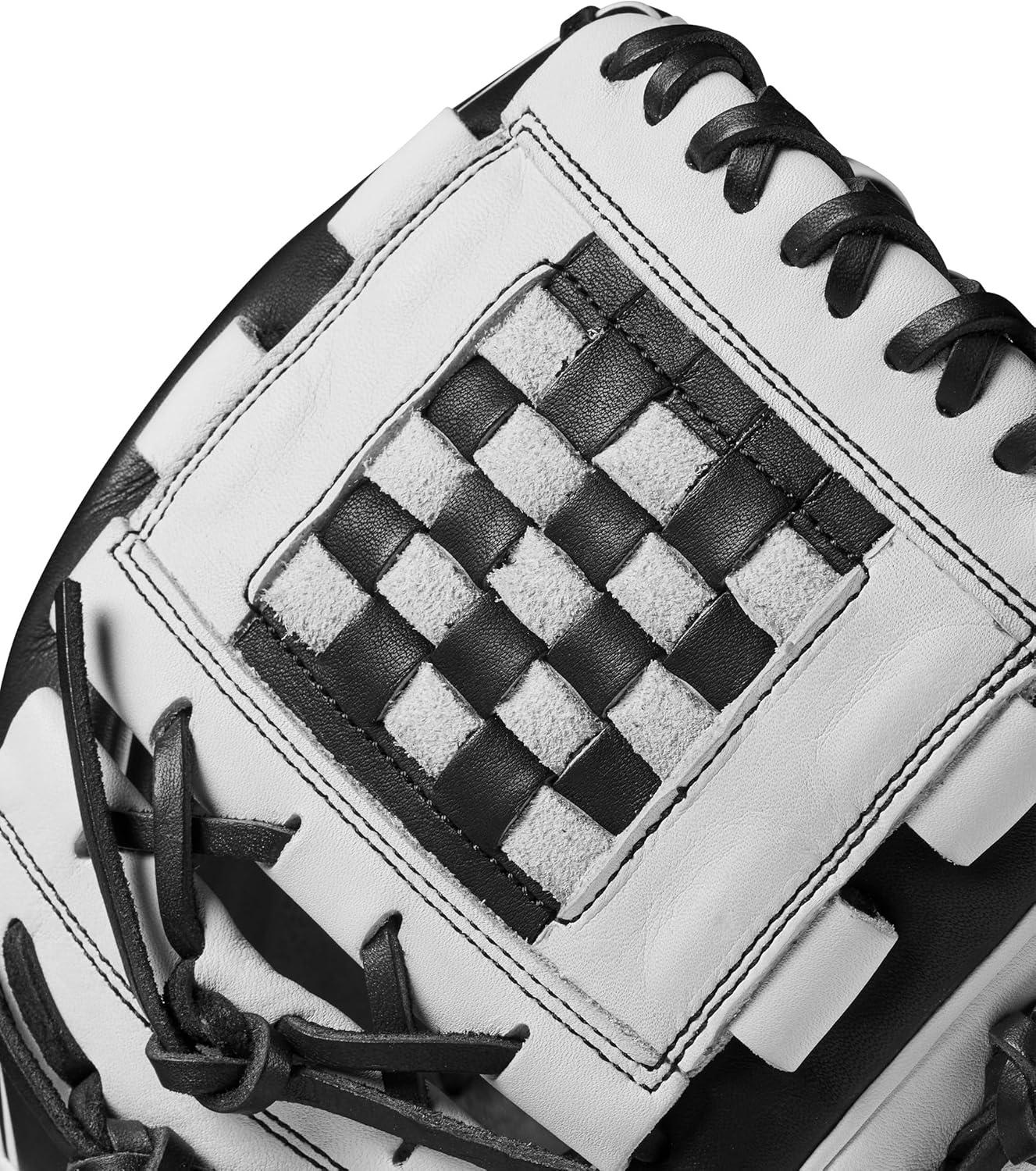 imageWilson A2000 P12 12 Pitchers Fastpitch GlovesBlackWhiteBlonde