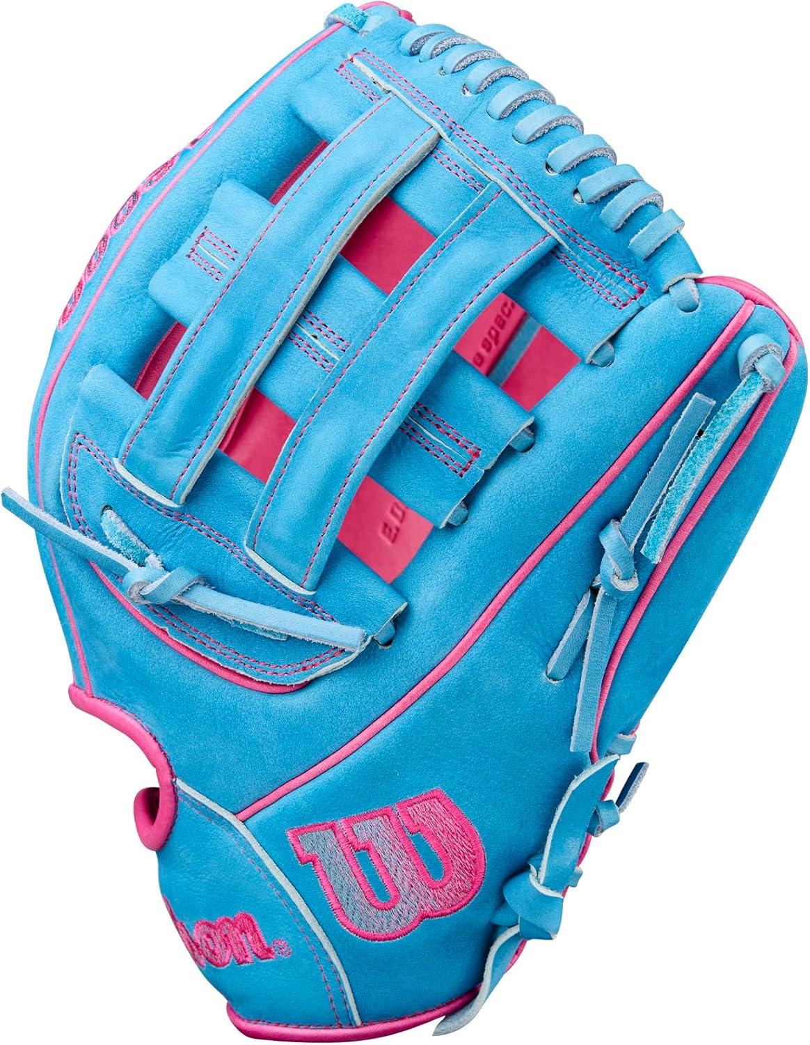 imageWilson Fall 2025 A2000 Baseball GlovesBluePink