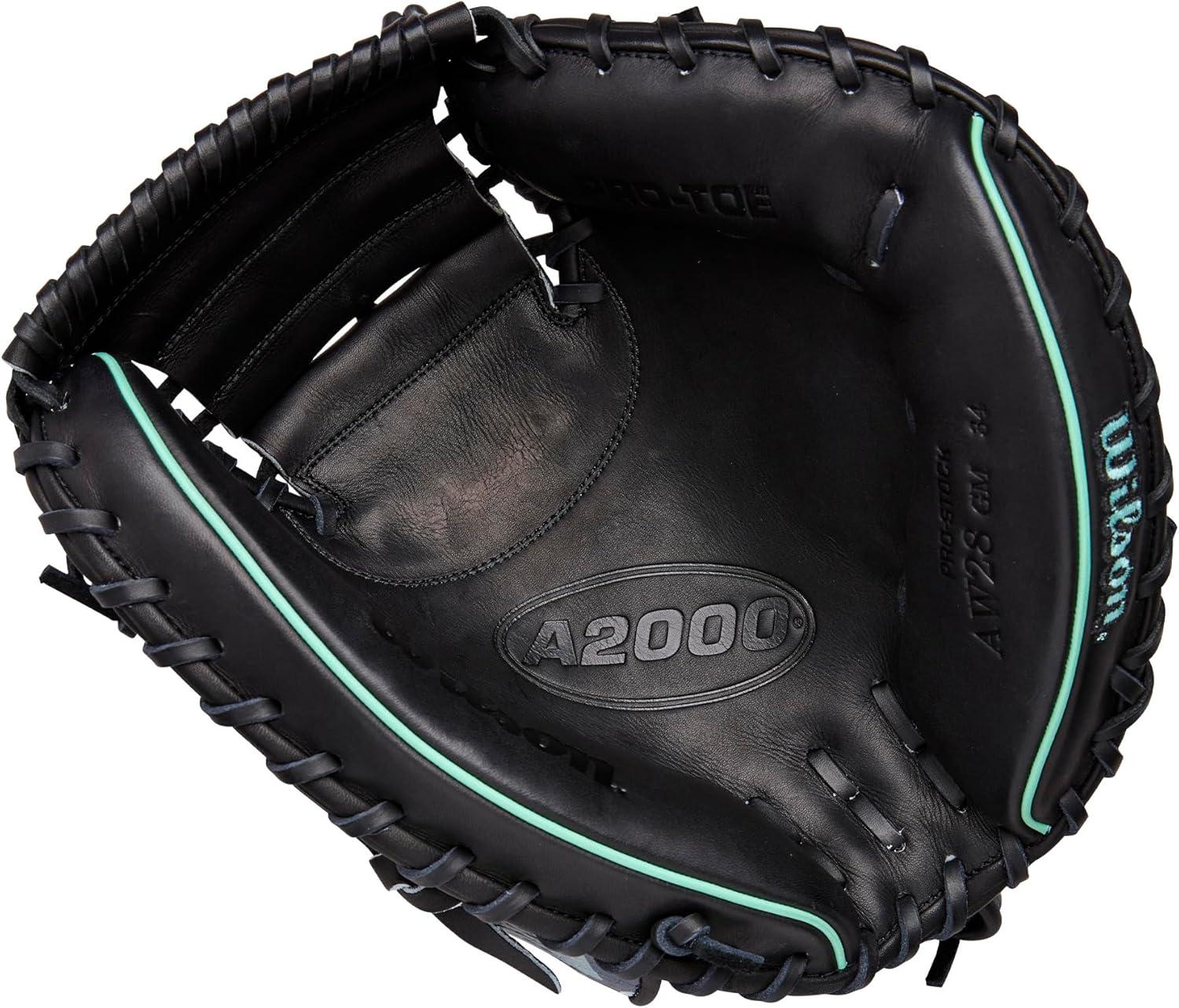 imageWilson Fall 2025 A2000 Baseball GlovesCamoBlackSeafoam