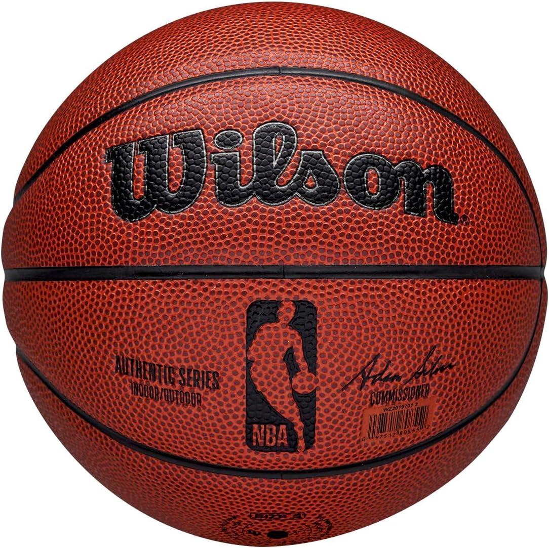 imageWilson NBA Authentic IndoorOutdoor Basketballs Size 3 Size 6 and Size 7Size 3 22