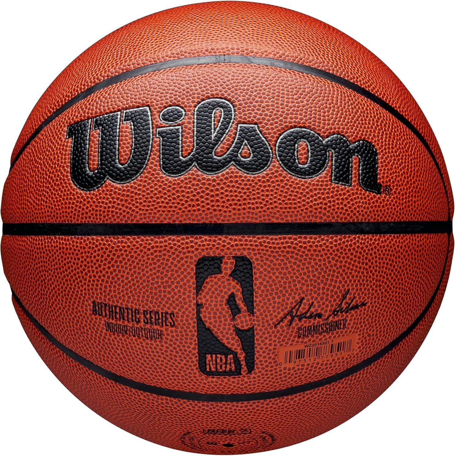 imageWilson NBA Authentic Series IndoorOutdoor BasketballsSize 7 295