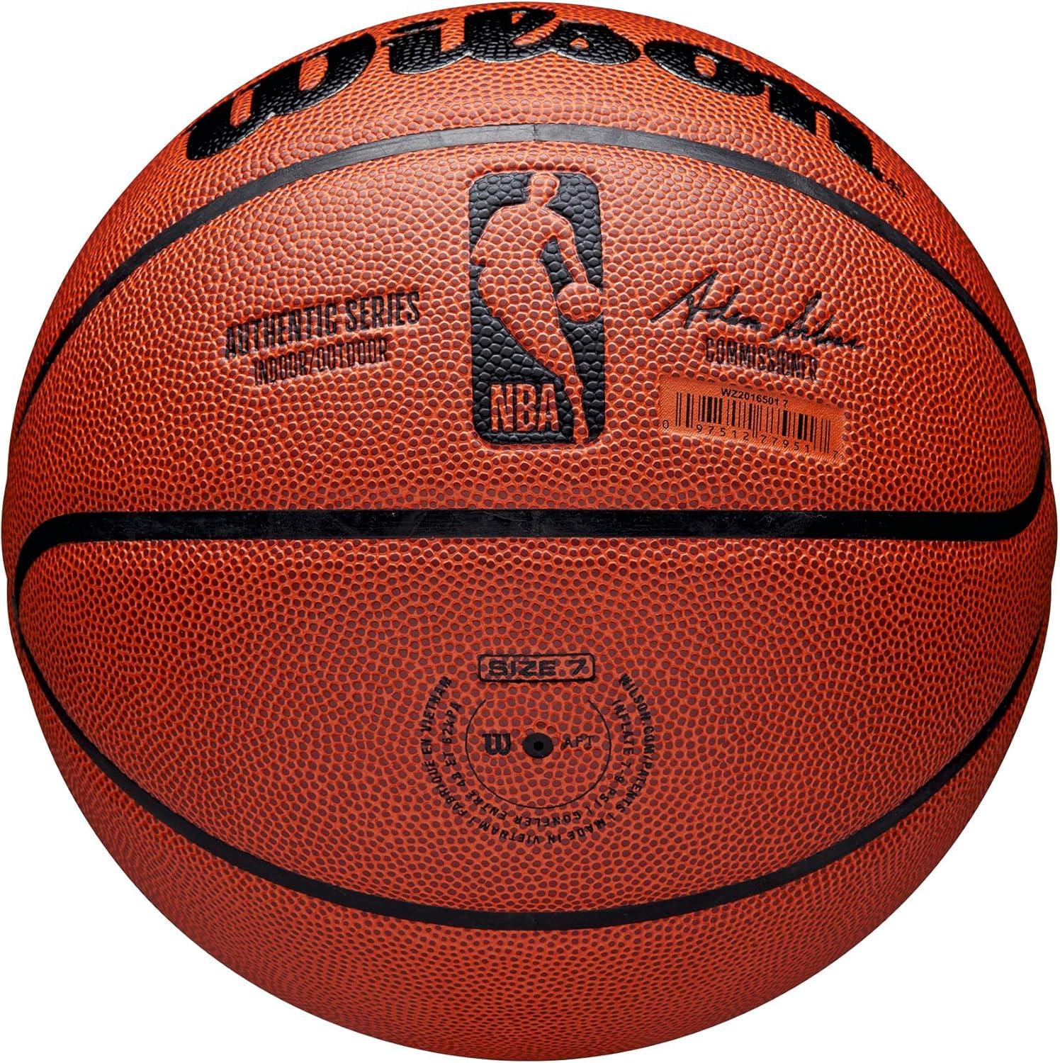 imageWilson NBA Authentic Series IndoorOutdoor BasketballsSize 7 295