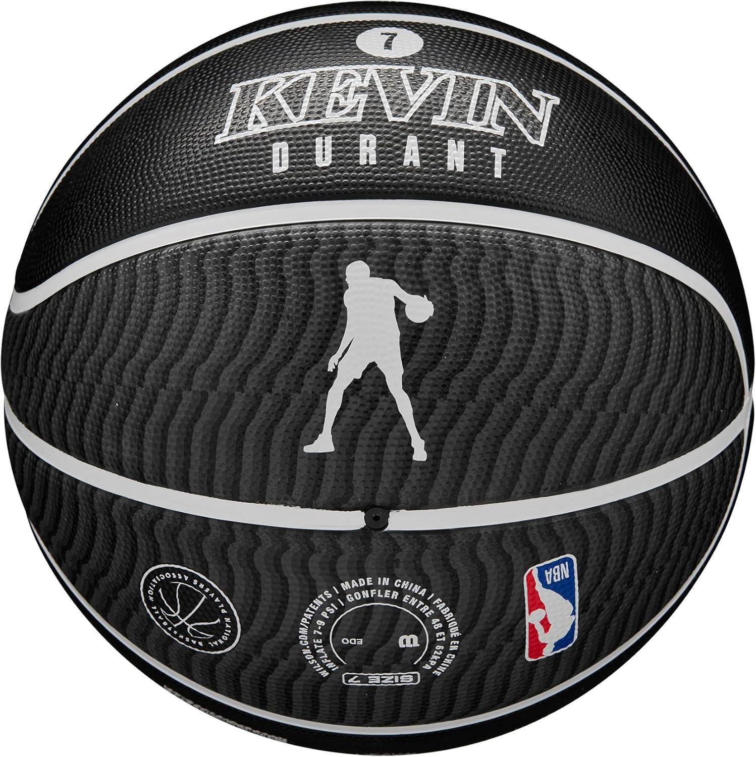 imageWilson NBA Player Icon Basketballs Size 3 and Size 7Kevin Durant Brooklyn Nets
