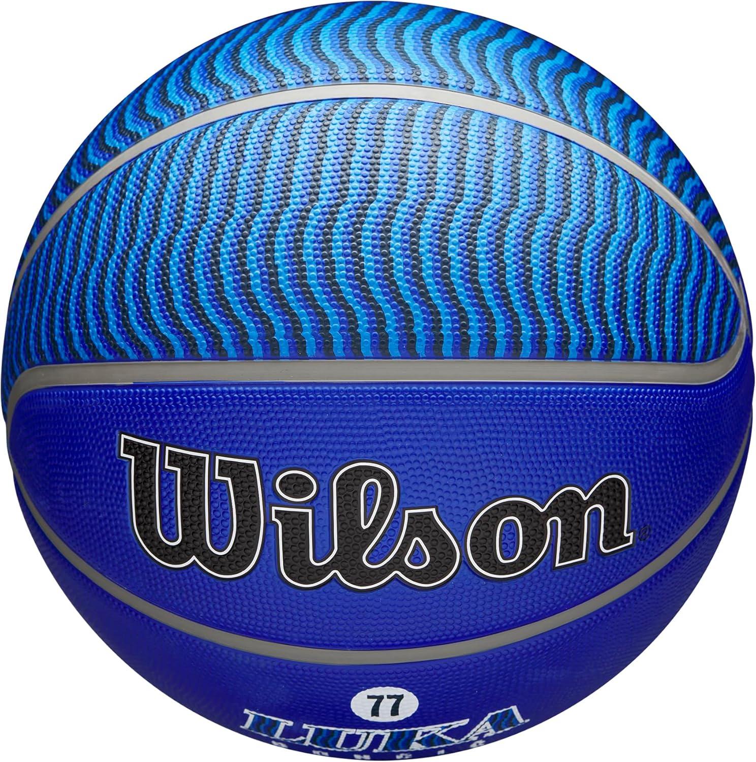 imageWilson NBA Player Icon Basketballs Size 3 and Size 7Luka Doncic