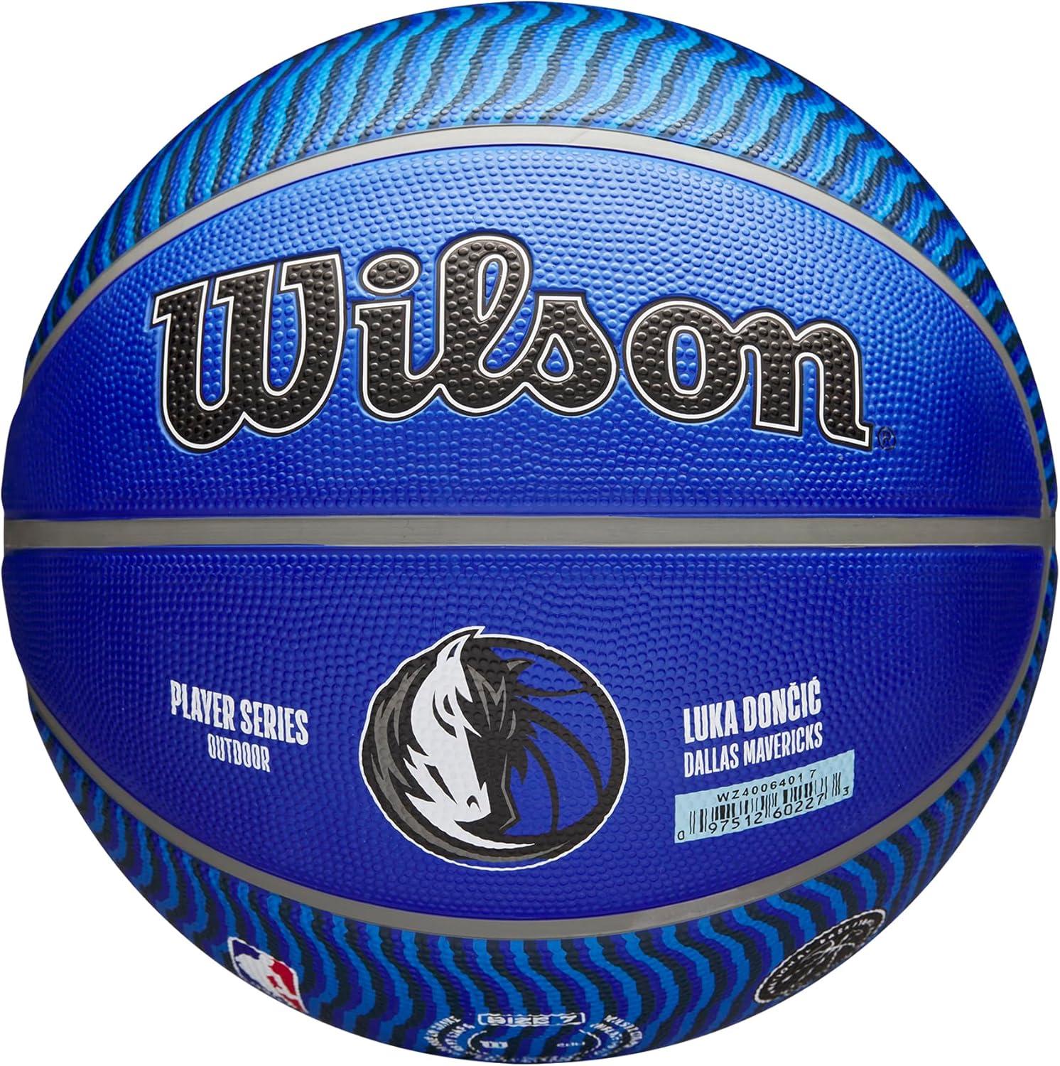imageWilson NBA Player Icon Basketballs Size 3 and Size 7Luka Doncic
