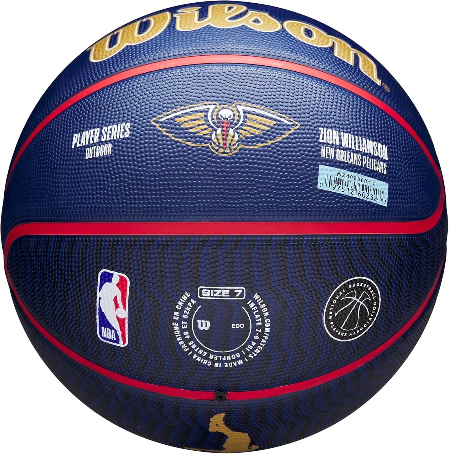 imageWilson NBA Player Icon Basketballs Size 3 and Size 7Zion Williamson