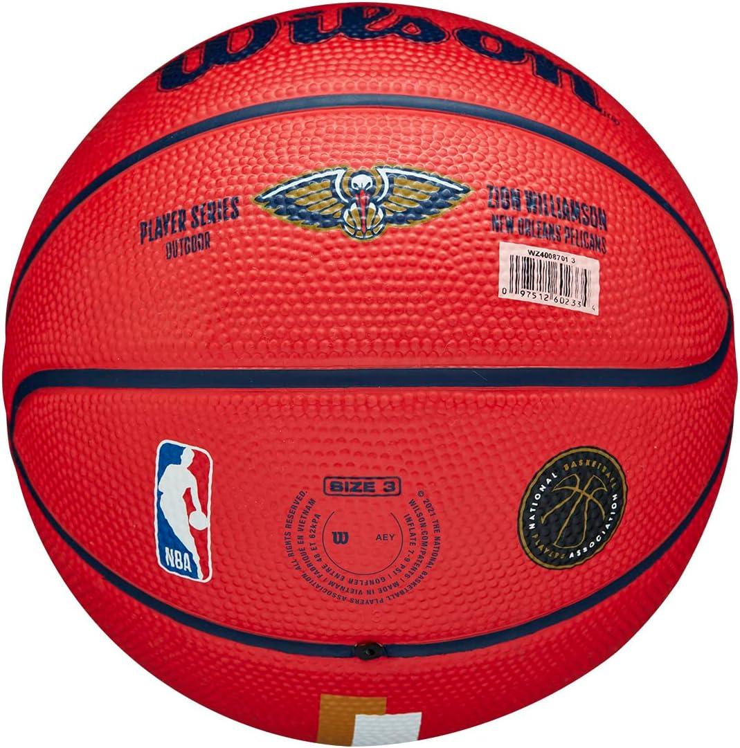 imageWilson NBA Player Icon Basketballs Size 3 and Size 7Zion Williamson