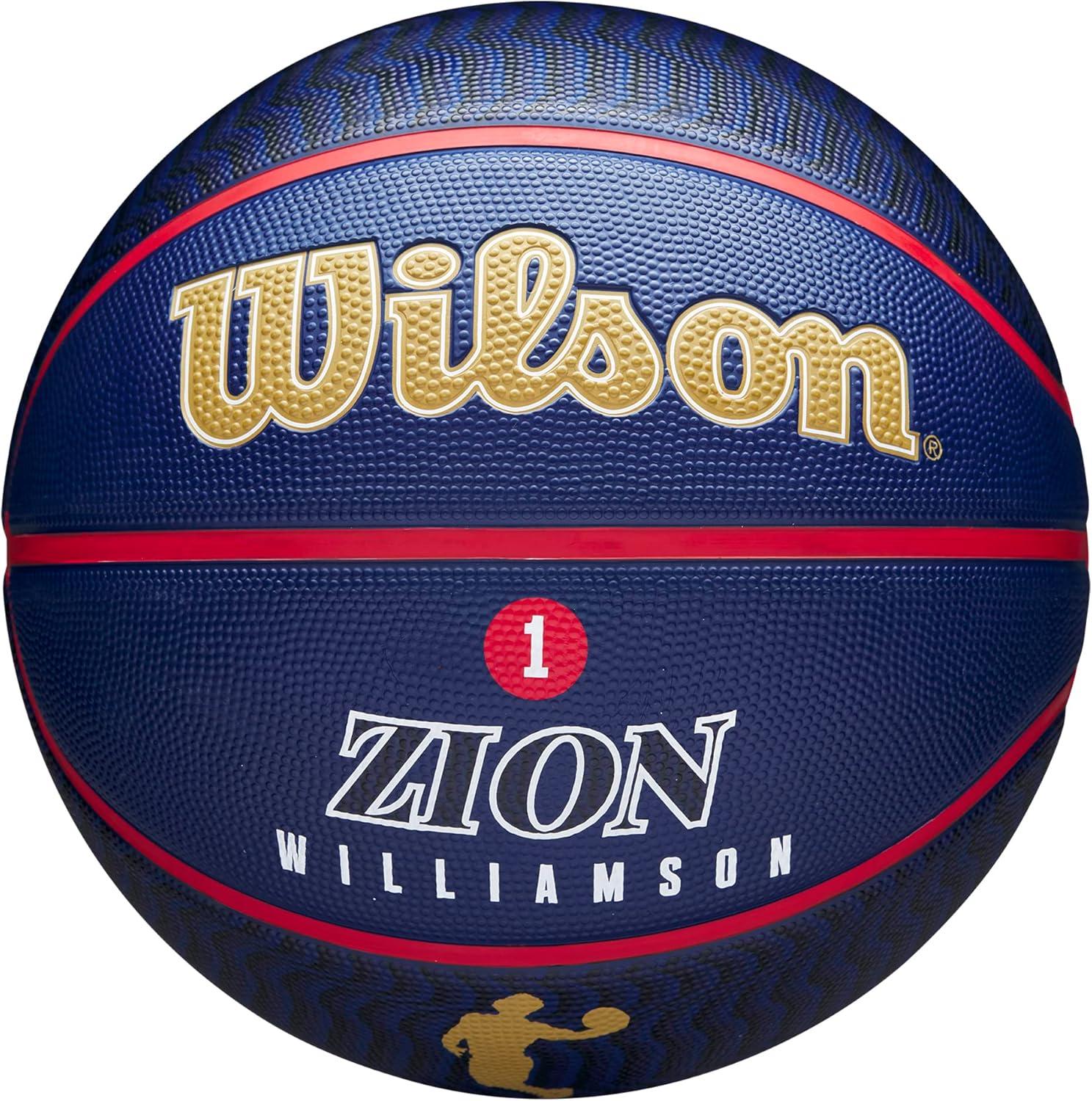 imageWilson NBA Player Icon Basketballs Size 3 and Size 7Zion Williamson