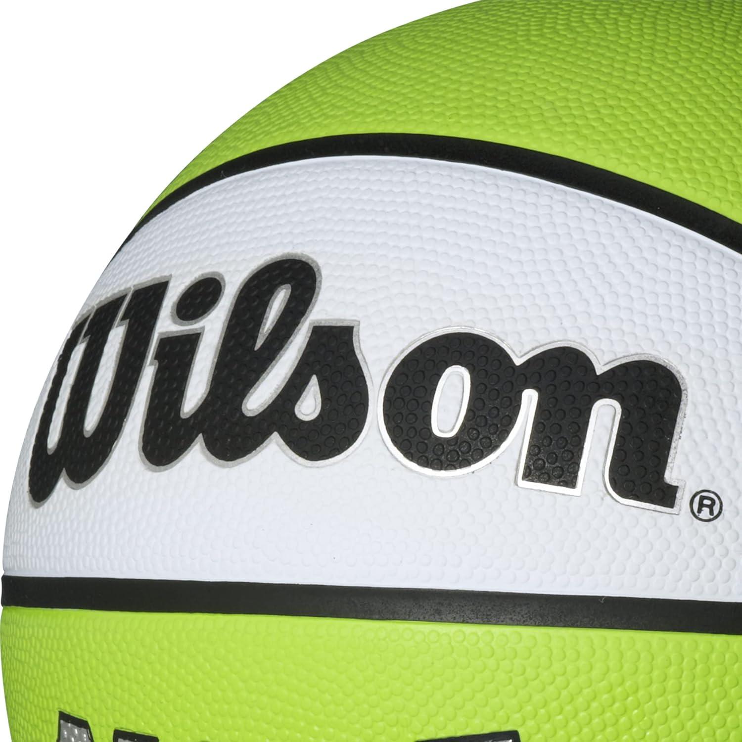 imageWilson NCAA Killer Crossover Outdoor Basketball 295 285 275LimeWhite