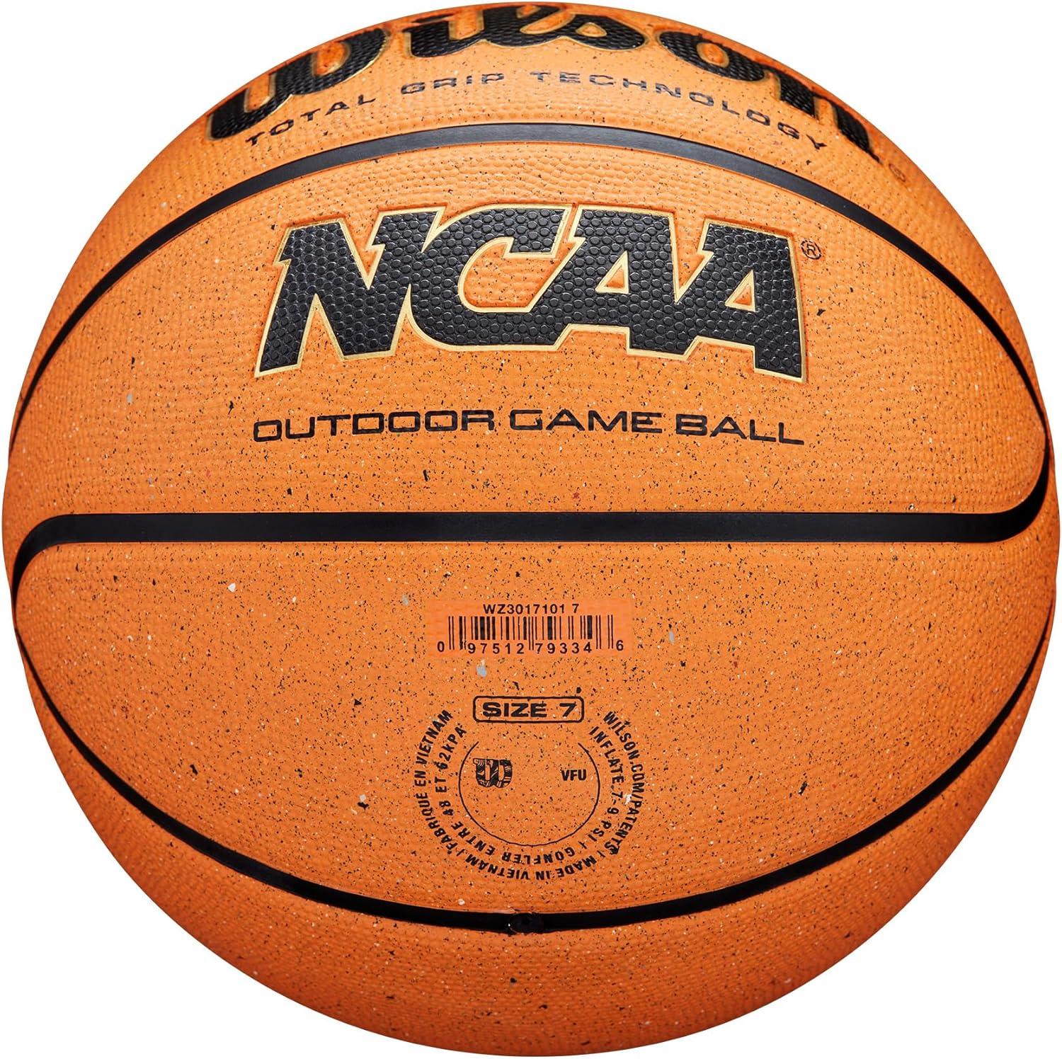 imageWilson NCAA Outdoor Game Basketballs Orange Size 6 and Size 7Size 6 285