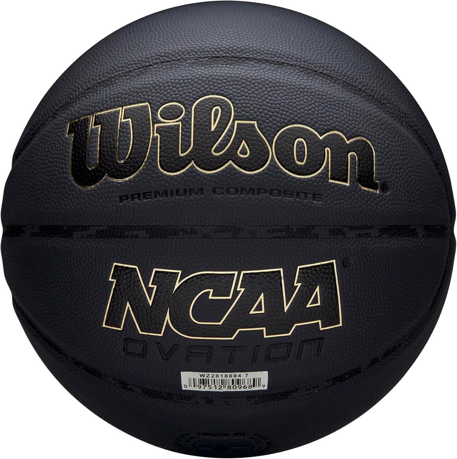 imageWilson NCAA Ovation Basketballs Size 6 AMD Size 7Charcoal