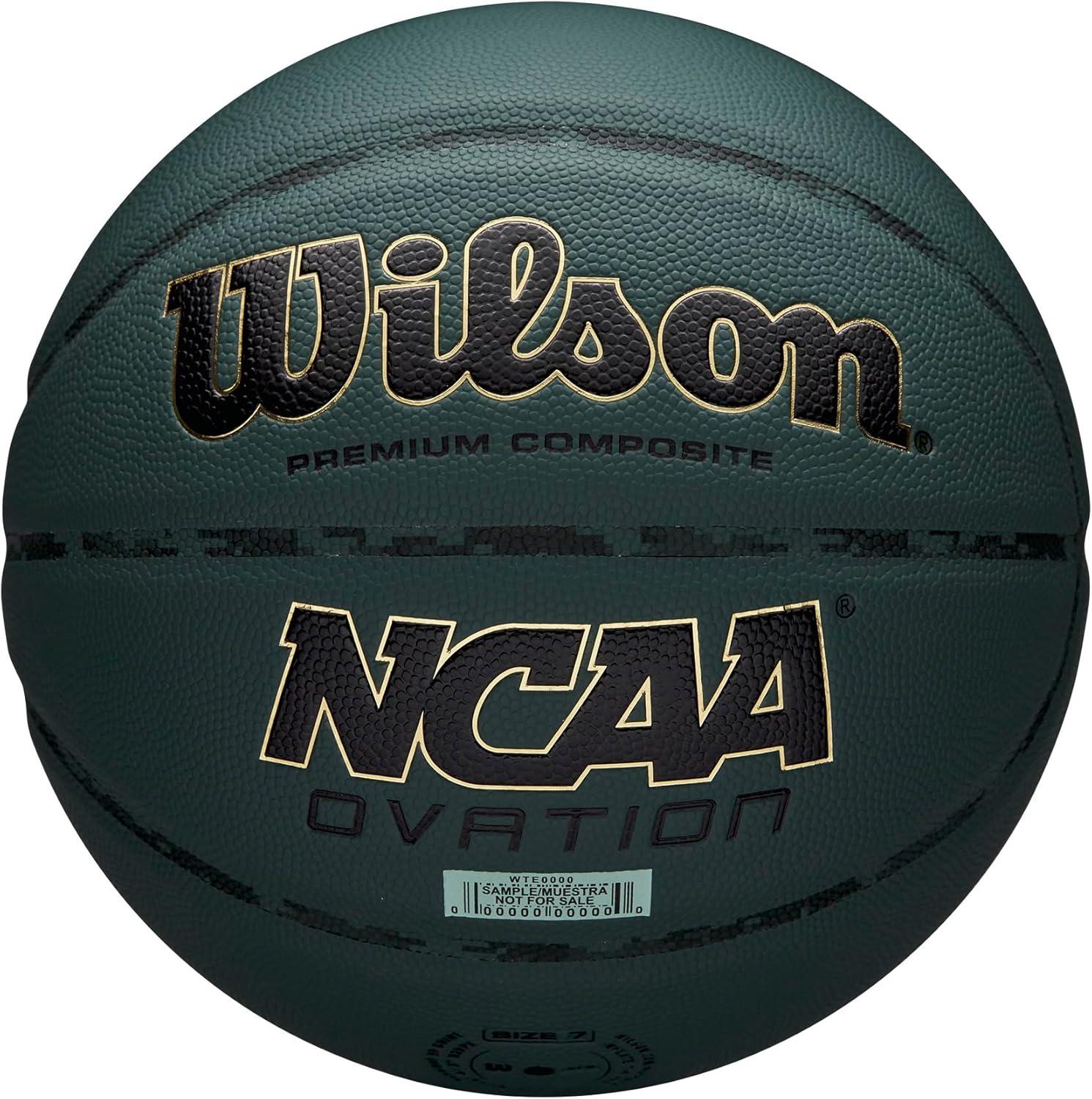 imageWilson NCAA Ovation Basketballs Size 6 AMD Size 7Green