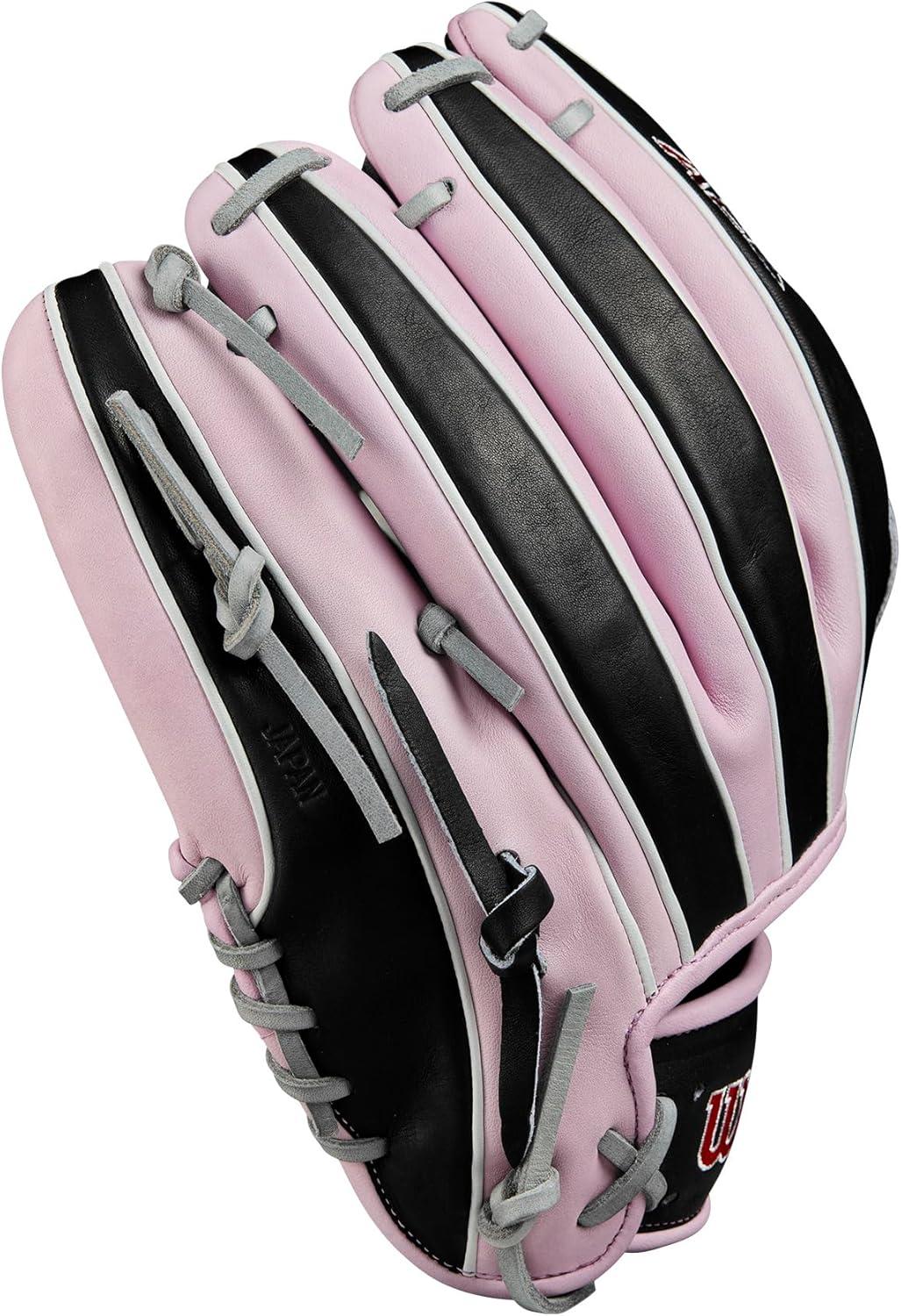 imageWilson Summer 2025 A2K Baseball GlovesBlackLavender