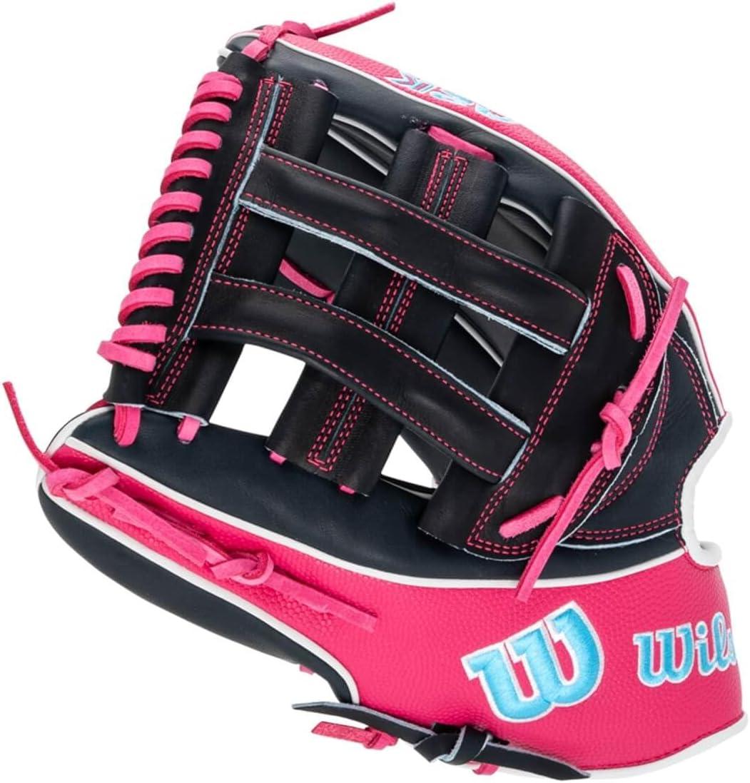 imageWilson Summer 2025 A2K Baseball GlovesNavyFlamingo