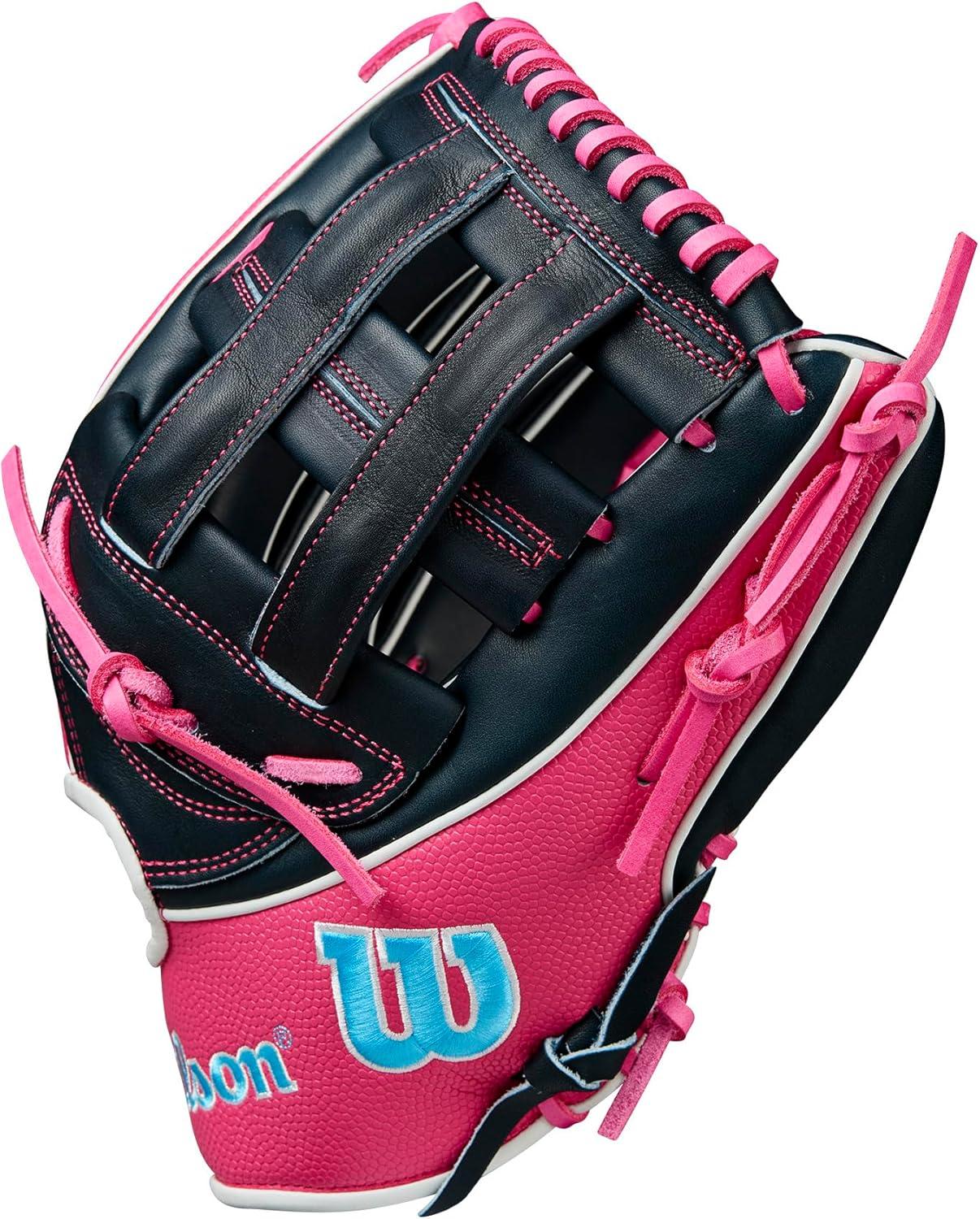 imageWilson Summer 2025 A2K Baseball GlovesNavyFlamingo