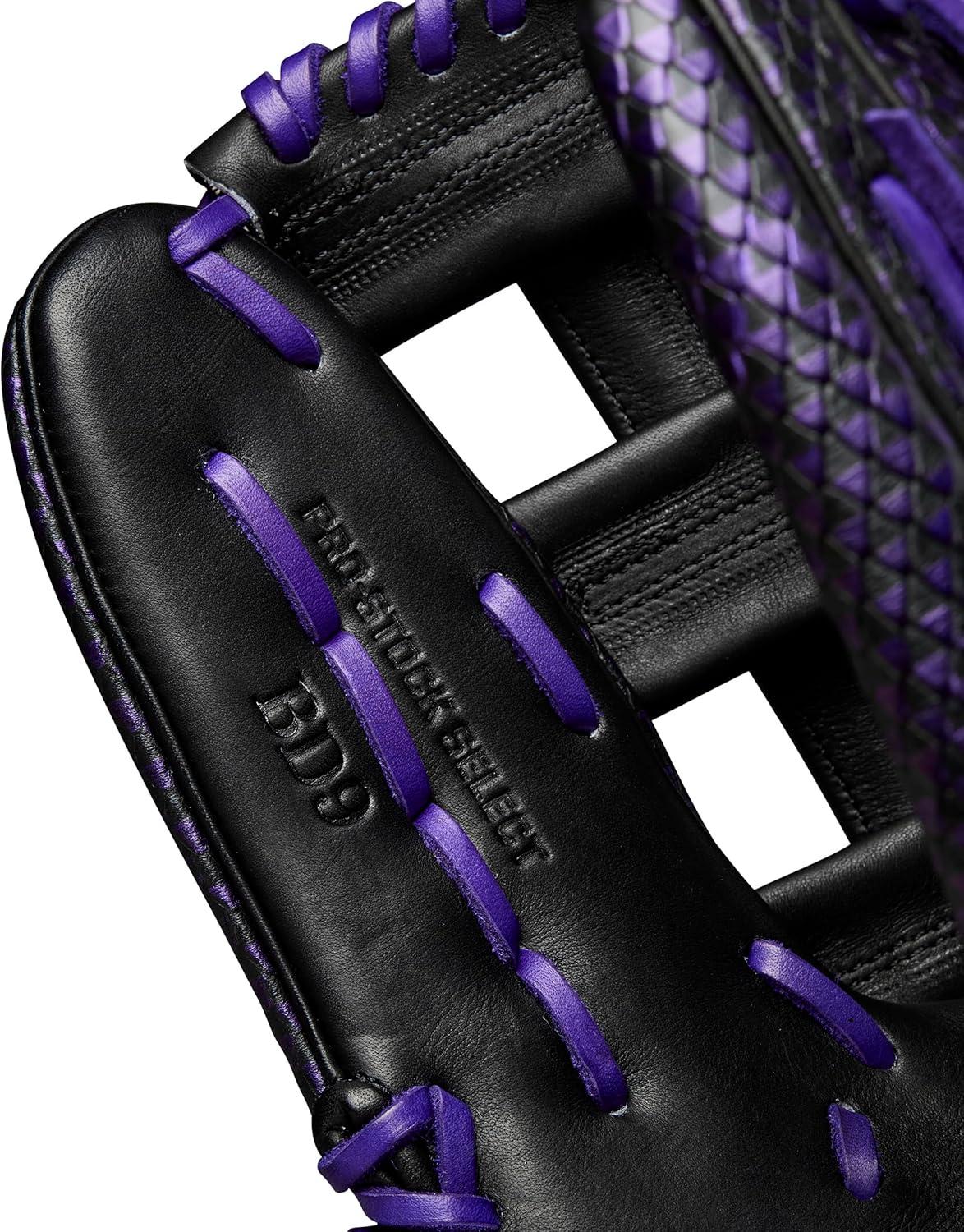 imageWilson Summer 2025 A2K Baseball GlovesPurpleBlackYellow