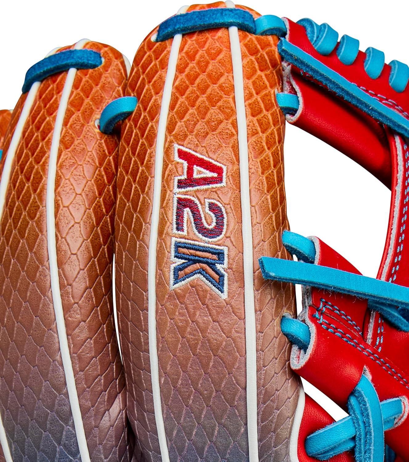 imageWilson Summer 2025 A2K Baseball GlovesRedNavy