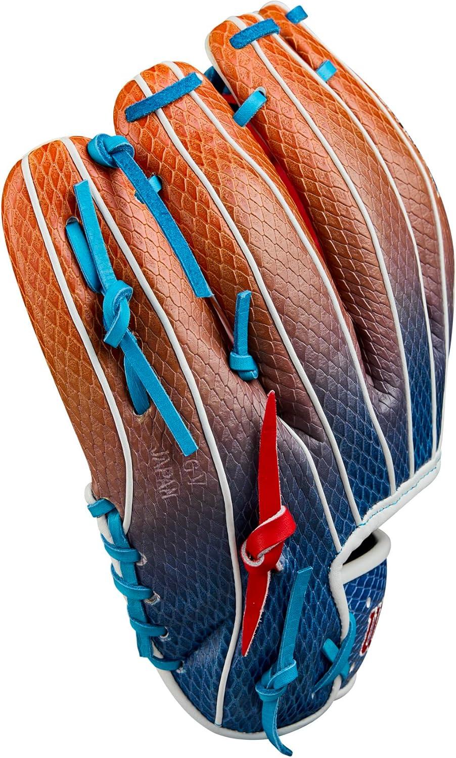 imageWilson Summer 2025 A2K Baseball GlovesRedNavy