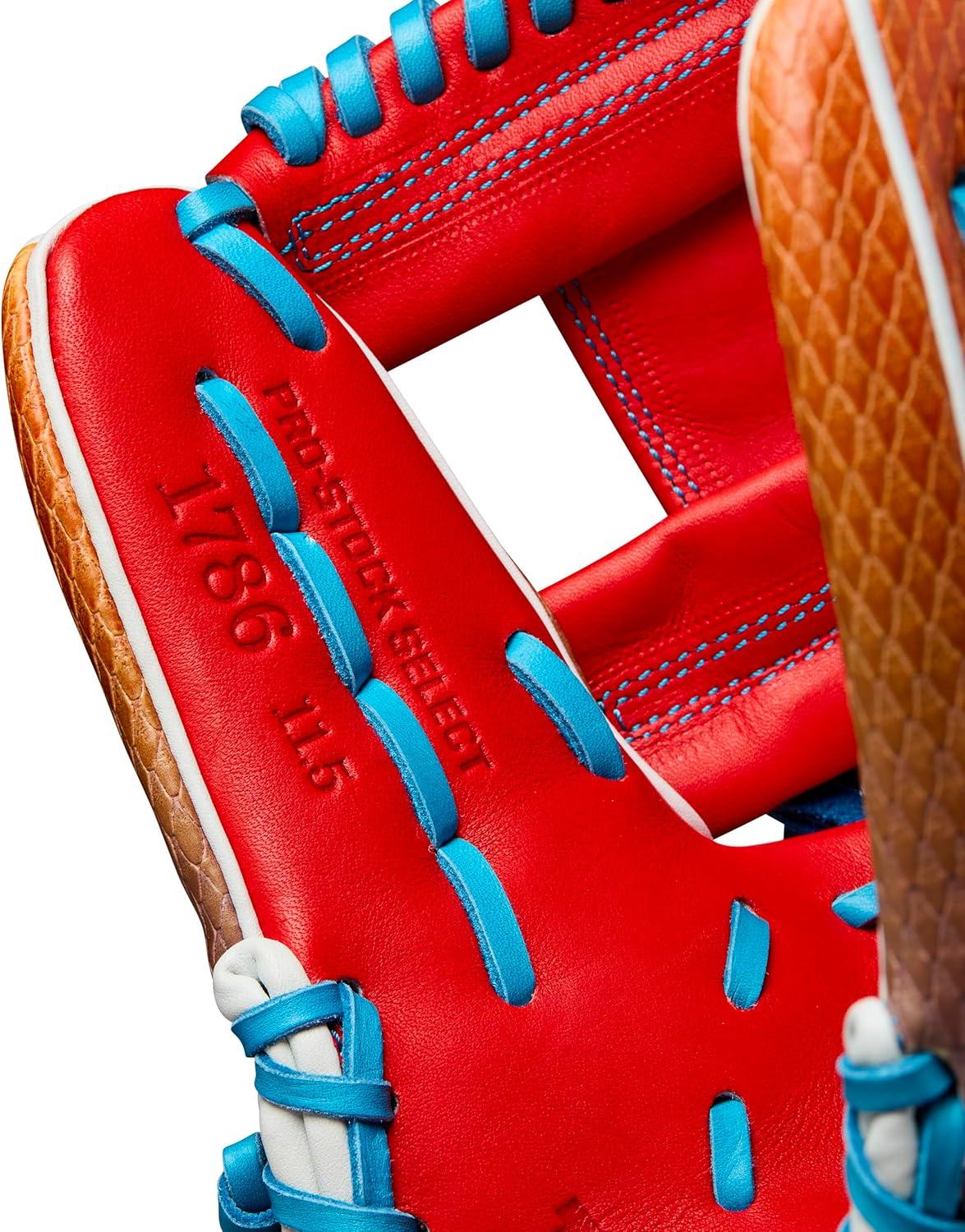imageWilson Summer 2025 A2K Baseball GlovesRedNavy